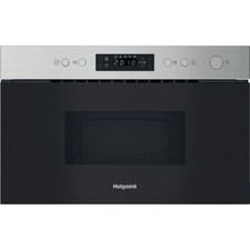 Hotpoint HPM K12C XUK 750 Watt 22 Litres Built In Microwave Stainless Steel