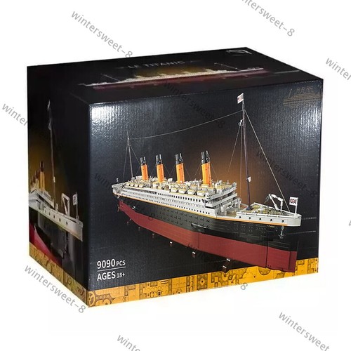 10294 Titanic Bausteine ICONS 9090 Teile MOC Exklusive Geschenke Spielzeug NEU - Imagen 11 de 12