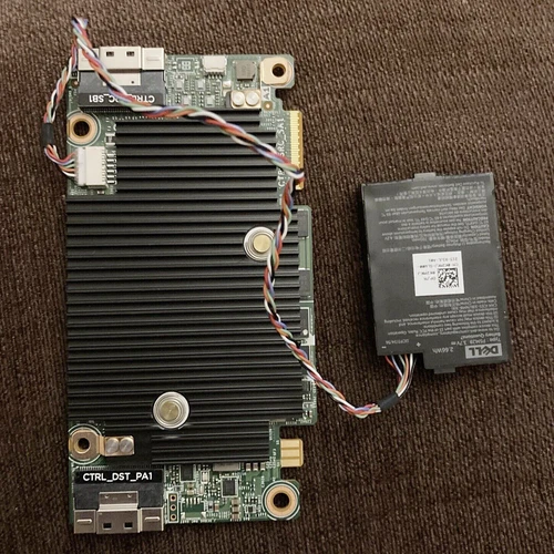 Contrôleur RAID PCI-E 3KDWX 51P7W Dell PERC H755 8 Go NV 12 Go/s NEUF avec batterie - Photo 7/10