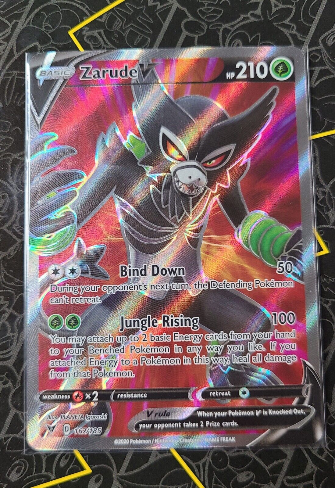 Zarude V (Full Art) - 167/185