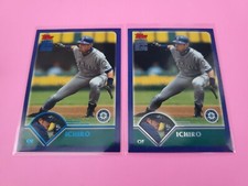 ICHIRO Suzuki (x2) 2019 Topps Archives Retrospective - Blue foil #/150 MARINERS