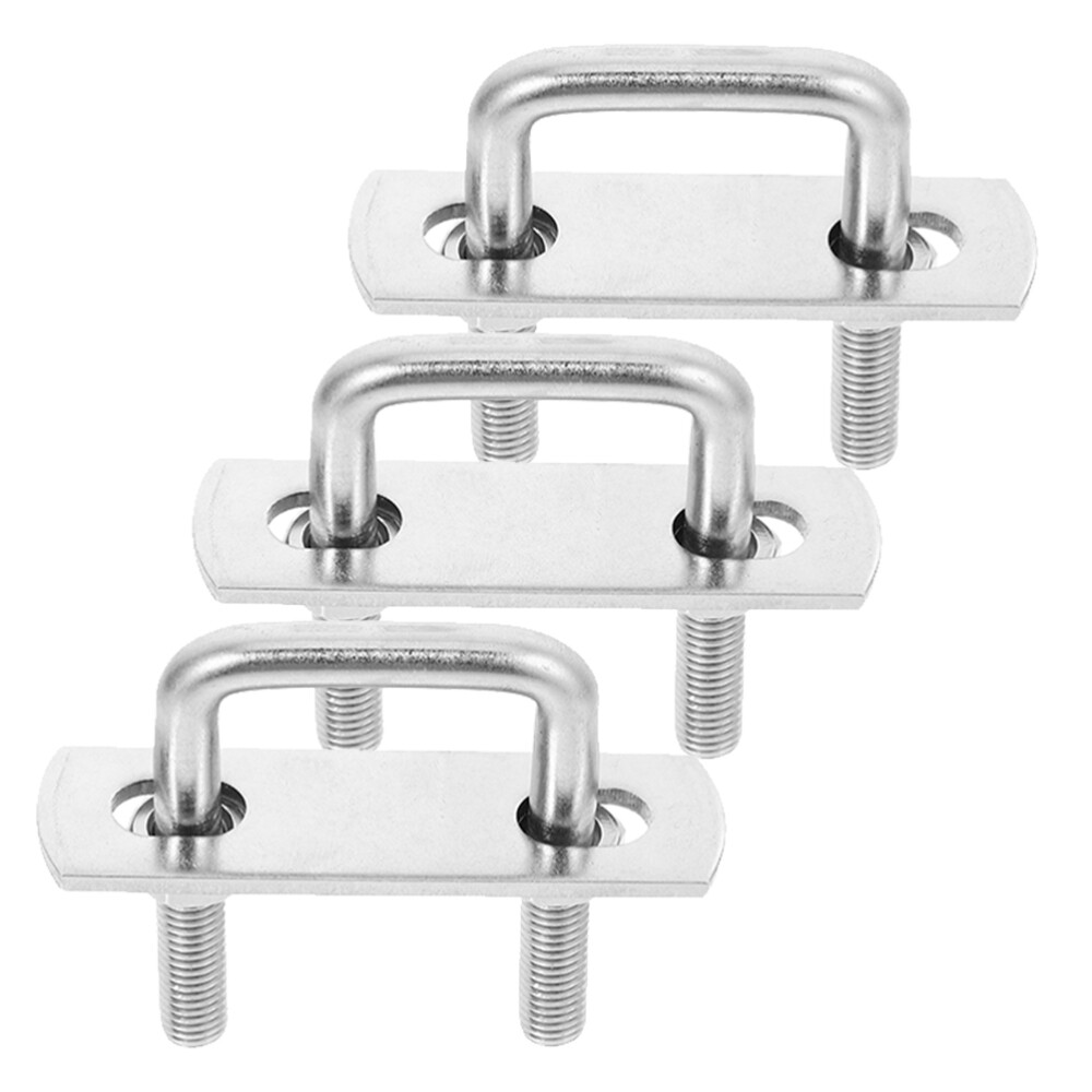 4 Pcs Square U Bolts, 3/837 Stainless Steel U Barbados | Ubuy