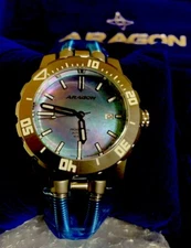 Aragon A475MOP Hydraumatic G9 NH35 24 Jewels Automatic 44mm