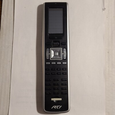 RTI Programmable Universal Rechargable Remote Control T2-B Untested No Charger 