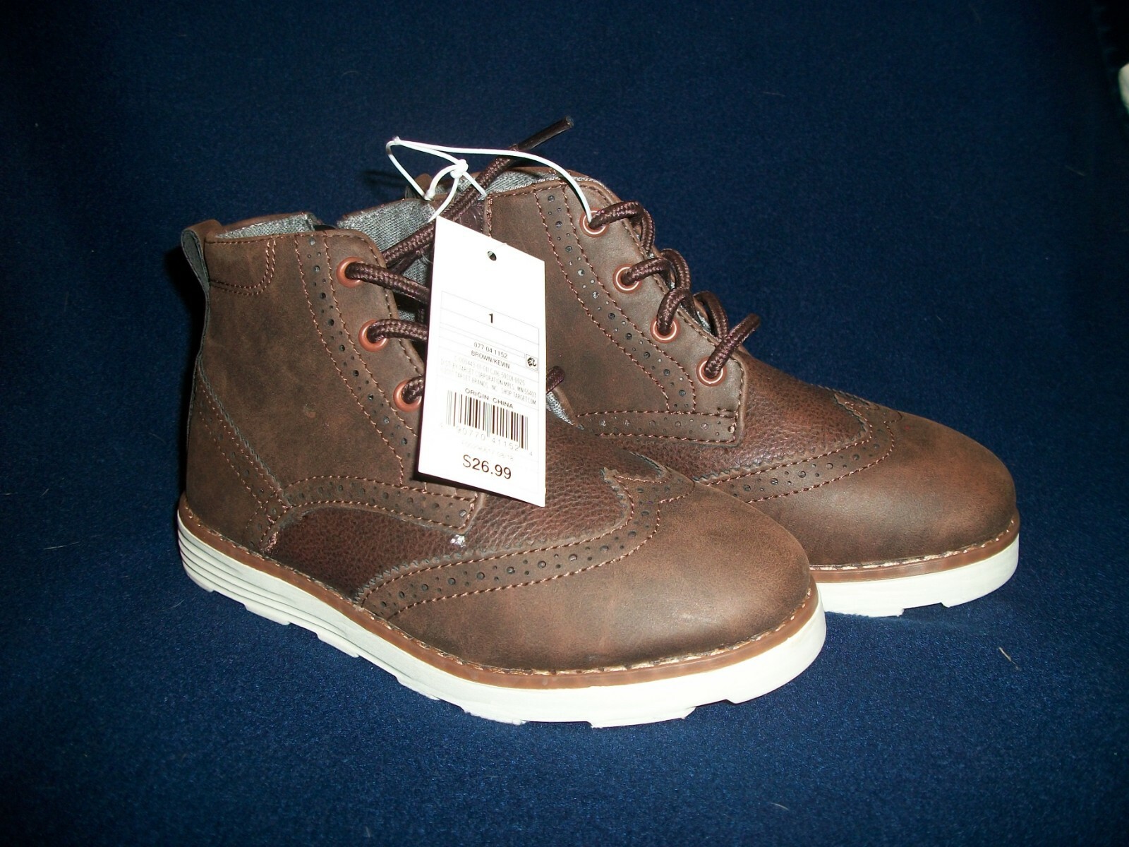 boys wingtip boots