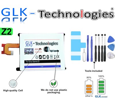 GLK Akku Battery für Sony Ericsson Xperia Z2 Z 2  LIS1543ERPC PRO  / TOP
