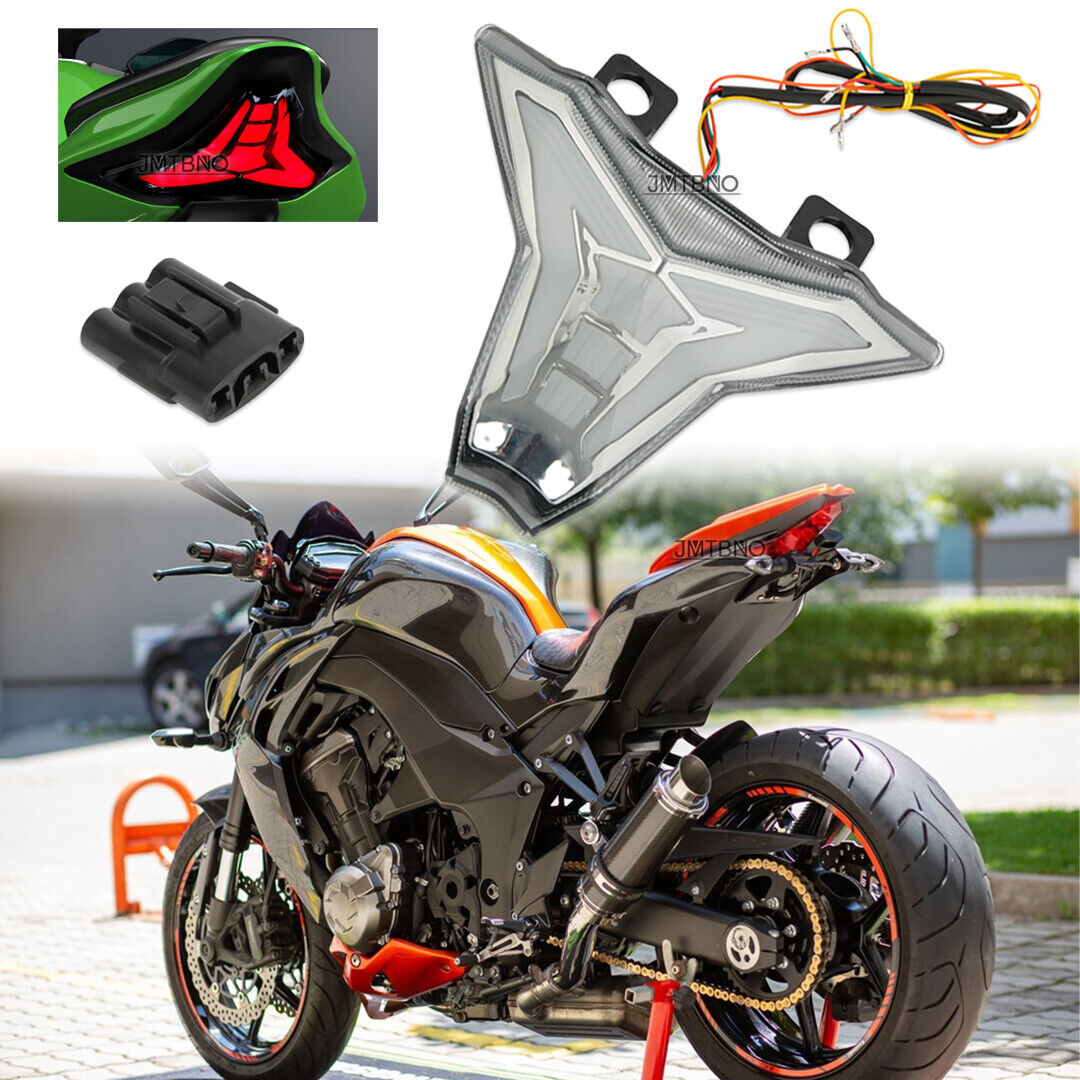 For Kawasaki Z1000 2013-2023 Smoke Integrated LED Tail Brake For Kawasaki Z1000 2013-2023 Smoke Integrated LED Tail Brake