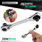1/4" Mini Double-Ended Quick Socket Ratchet Wrench Rod Screwdriver Bit Tools Usa