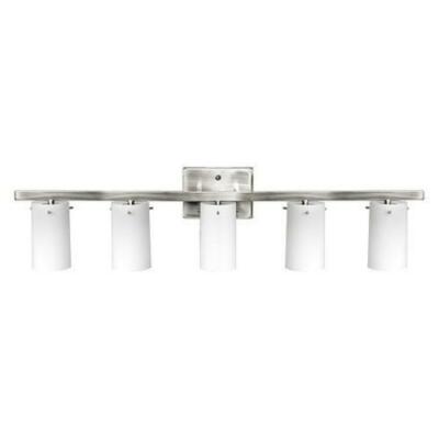 LUMINANCE F2539-80 Vanity, Boca,5 Lights, Opal Glass