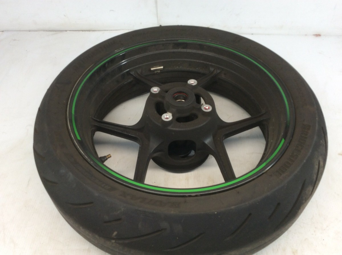 17 2017 Kawasaki ZX ZXR 180/55ZR17M/C Rim Rear Wheel 17 Inch