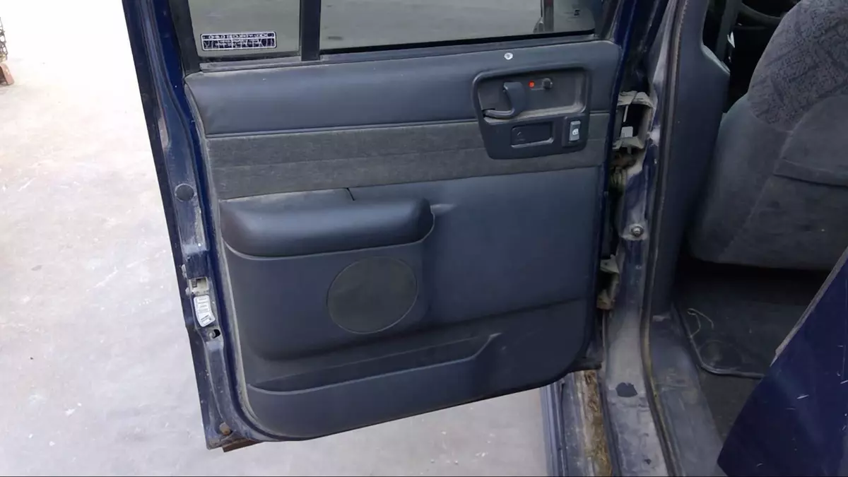 Used Rear Left Door Interior Trim Panel fits 2001 Chevrolet S10