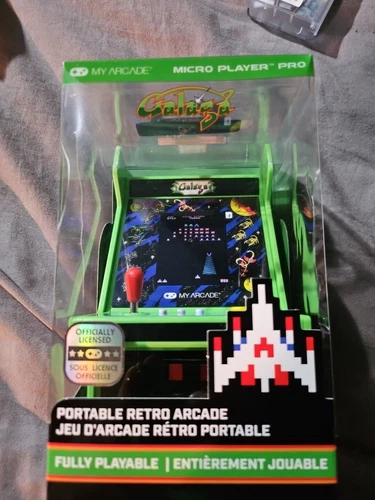 MY ARCADE: GALAGA/GALAXIAN MICRO PLAYER Retro Arcade Mini Classic Sealed New