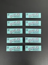 10x Bugler Original Cigarette Rolling Paper 70mm Single Wide 32 Sheets Per Pack