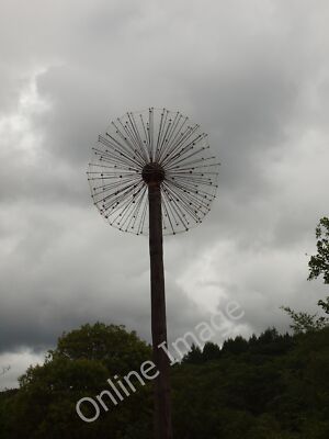 Photo 6x4 Dandelion Sculpture Tan-y-bwlch/SH6540 By Llyn Mair c2010