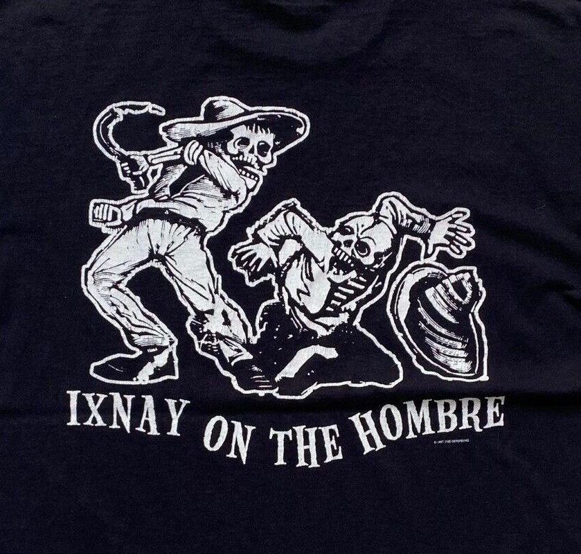 Vintage 1997 The Offspring Ixnay on the Hombre Tshirt | eBay