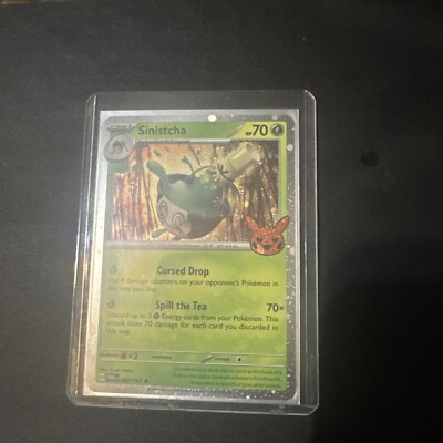 Pokmon TCG Halloween Trick Or Trade 2024 Sinistcha #22/167 Cosmos Rare | eBay Pokmon TCG Halloween Trick Or Trade 2024 Sinistcha #22/167 Cosmos Rare | eBay