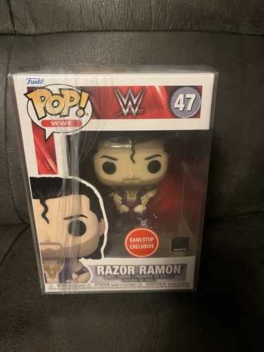 Funko Pop! WWE Razor Ramon 47 Gamestop Exclusive Collectible Figure Scott Hall