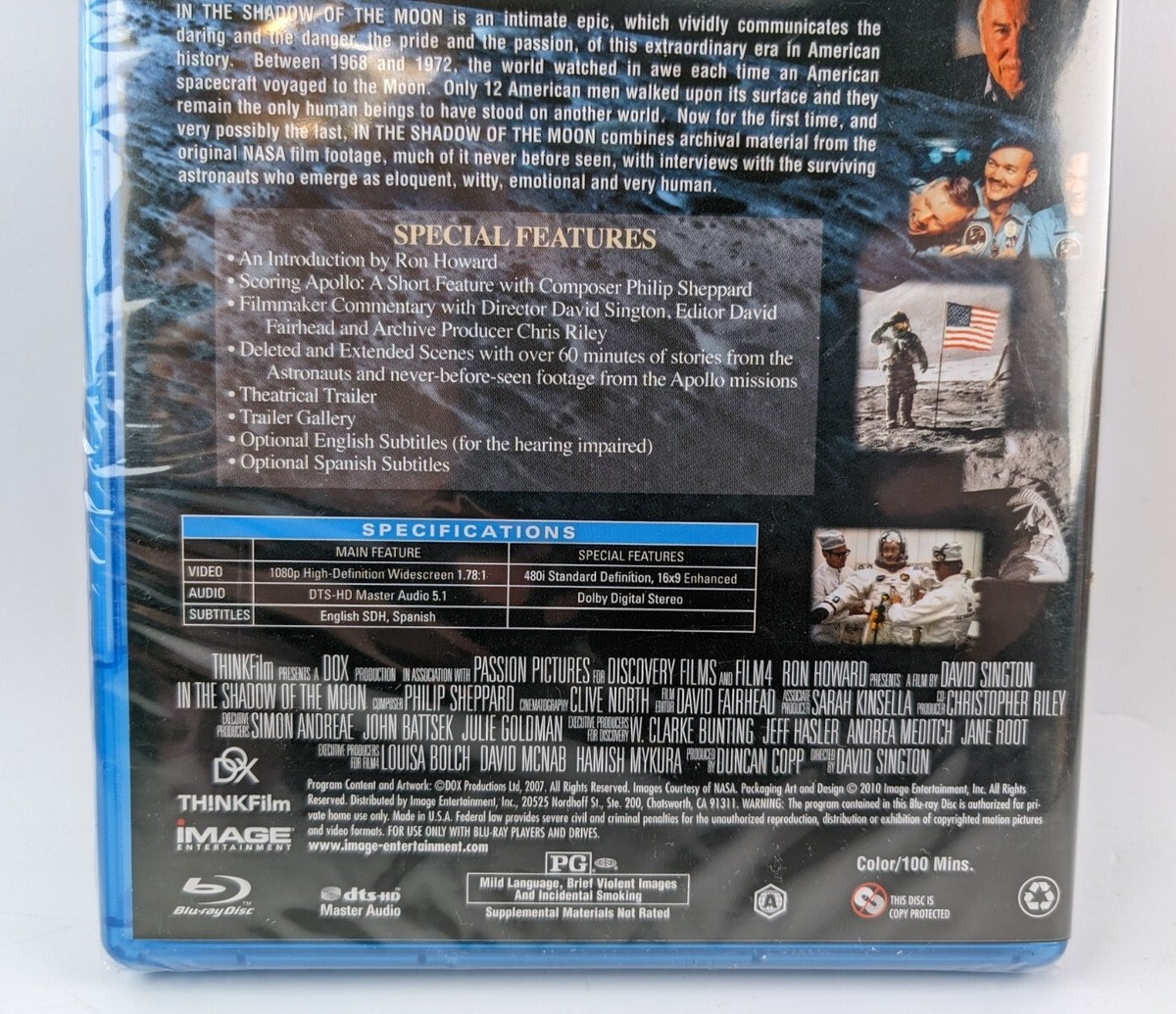 In the Shadow of the Moon (Blu-ray Disc, 2010) - New - OOP