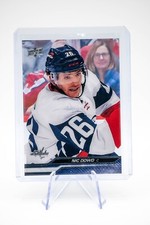 2023-24 Upper Deck Series 1 Nic Dowd Clear Cut #190 - Washington Capitals