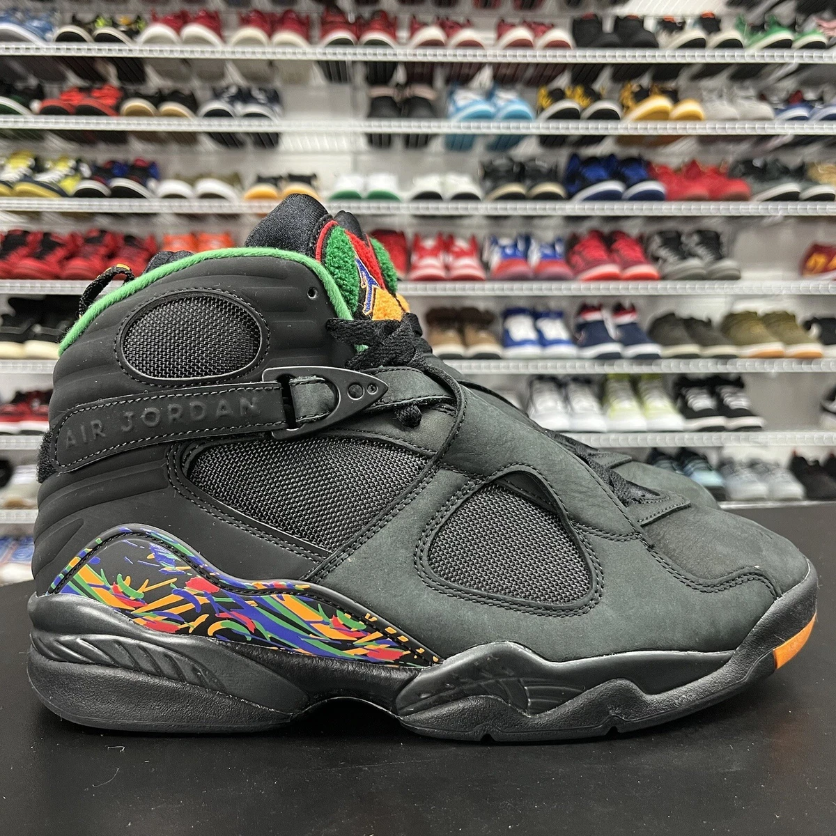 Jordan 8 Retro Tinker Air Raid Jungle Shoes 305381 004 Mens Size 9