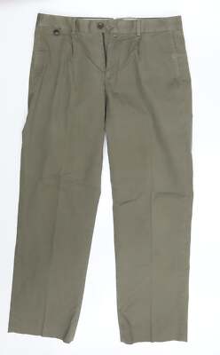 Emidio Tucci Herren Hose Beige Baumwollmischung Größe W32 L29