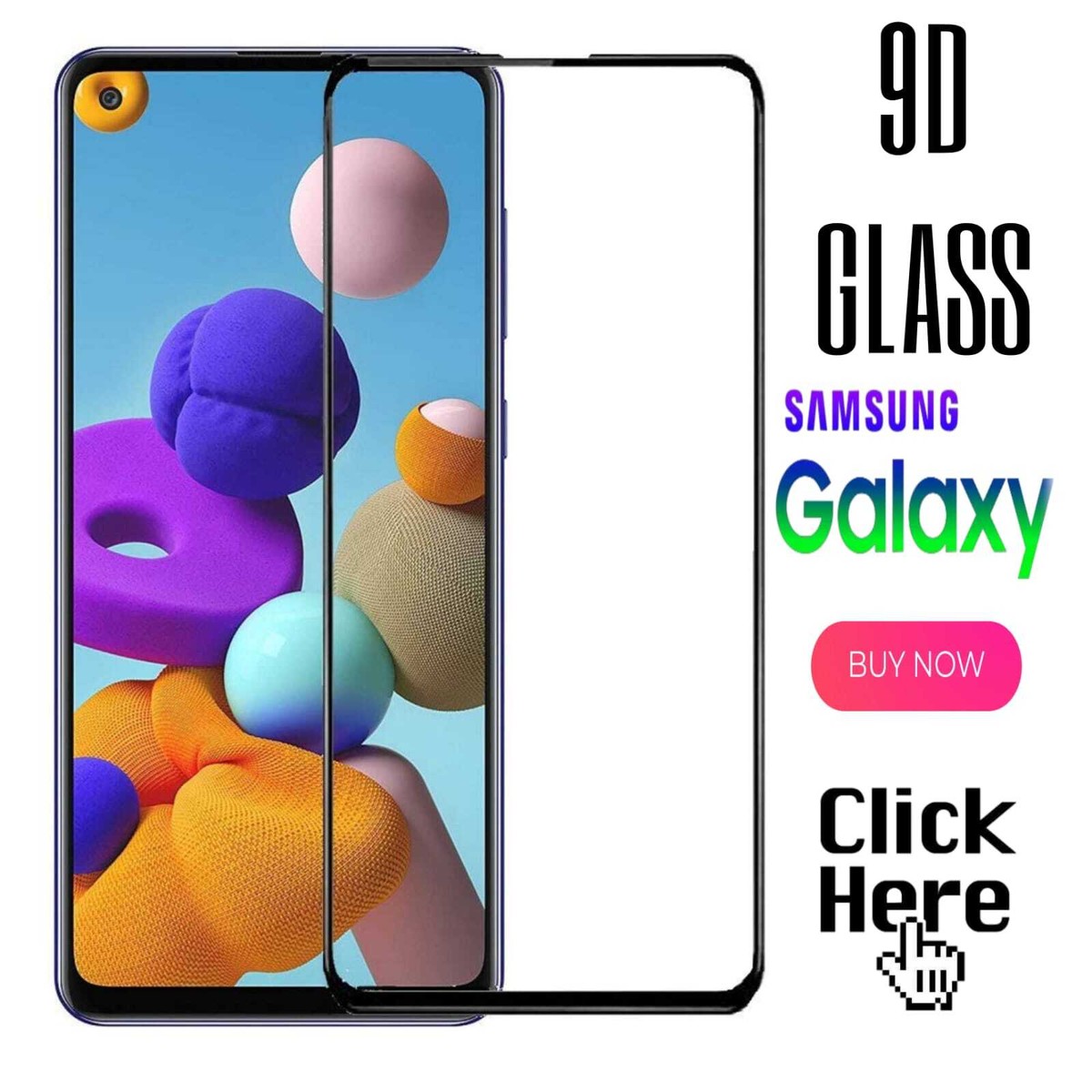 For Samsung Samsung A21s Glass Screen Protector Anti Spy Matte