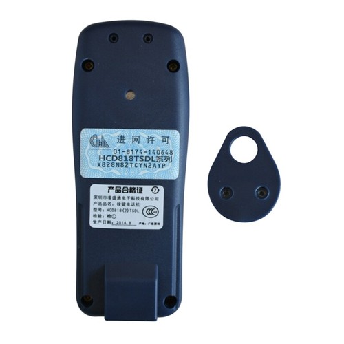 Corded Landline Phone with Caller Identification For Communication Line Checking - Zdjęcie 5 z 8
