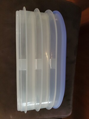 Tupperware Stacking Deli Keeper 3 Tier Storage Container