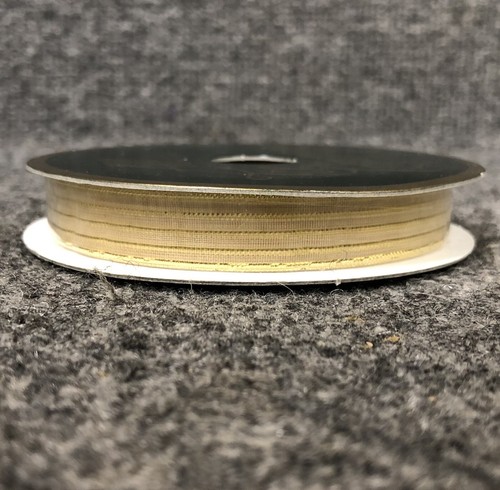 Lot Of 8 Vintage Christmas Ribbon (4) 1 1/2” Wired, (3) 3/8” & (1) 1/2” New - Picture 12 of 13