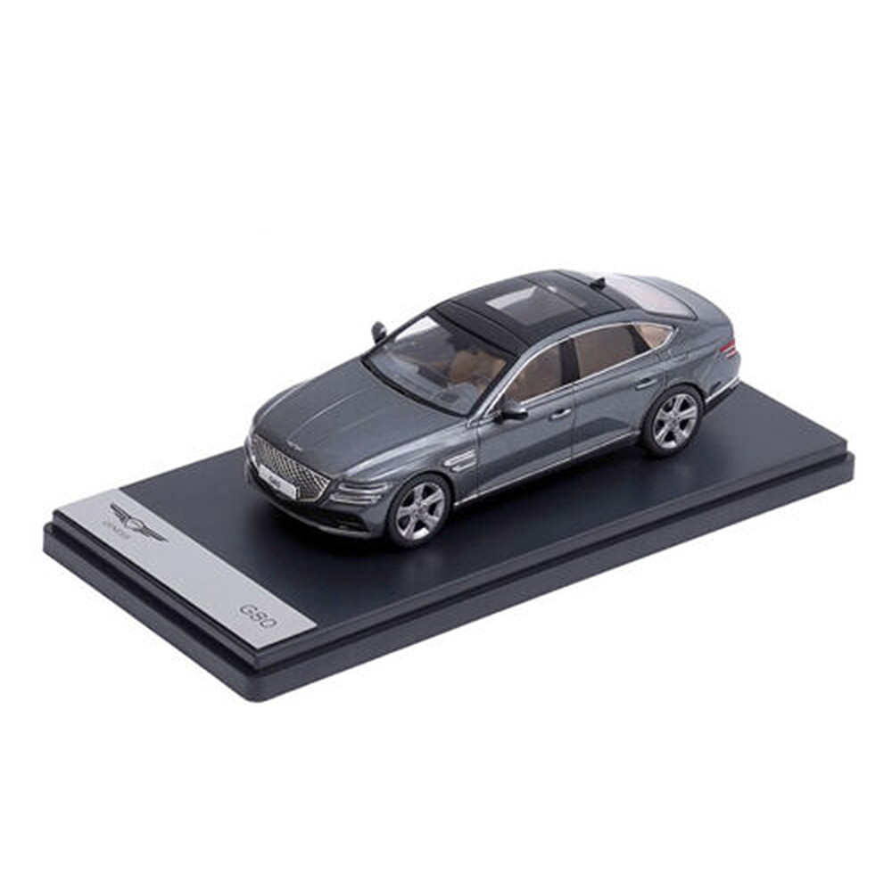 HYUNDAI ミニカー GENESIS ジェネシス Hyundai Motor Car GENESIS G70- White Color Mini Diecast 1:43