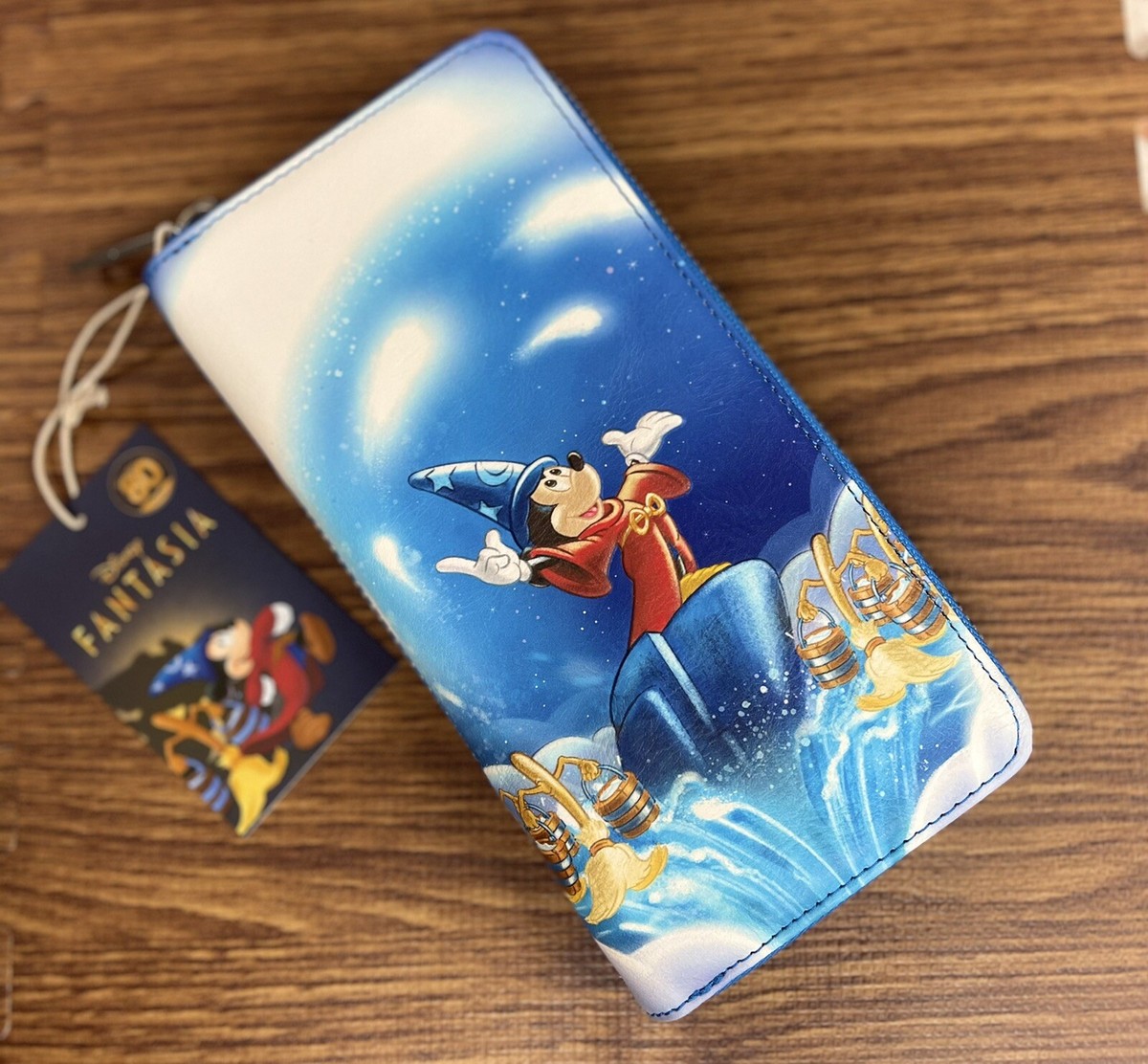 Loungefly Disney Sorcerer Mickey Backpack & Wallet Set NWT  display picture 3