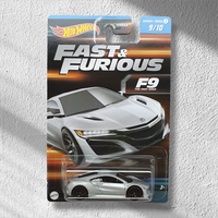 Hot Wheels '17 Acura Nsx Serie 3 Fast & Furious 9/10 Mattel Auto Neu & Ovp