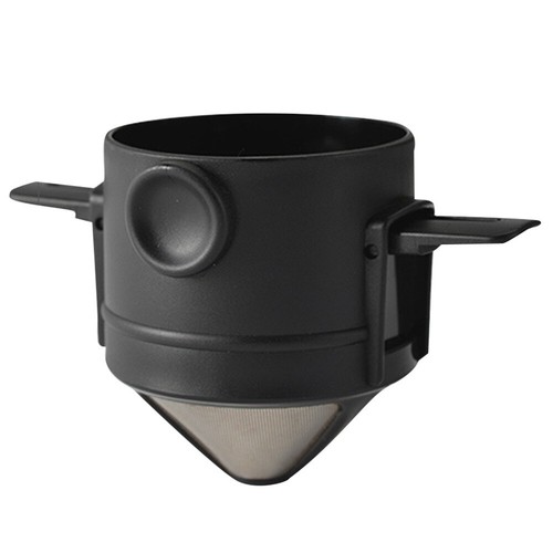 Kaffeefilter-Aufbewahrung Mit Deckel – Quadratischer Metall-Spender, Schwarz, Große Kapazität Für Küchentheke
