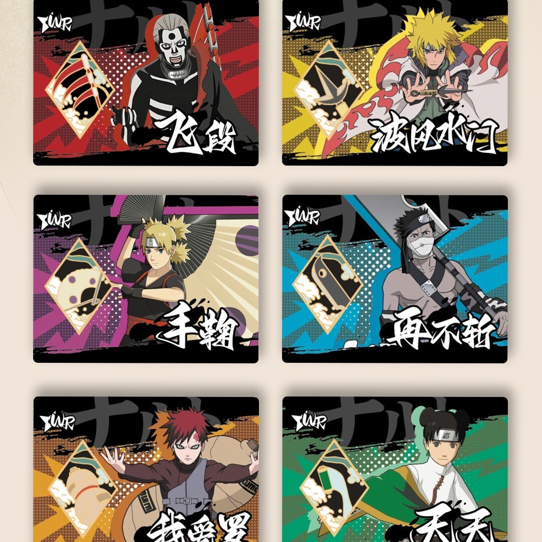 Naruto Anime Collection Trading Card Premium 13 Packs