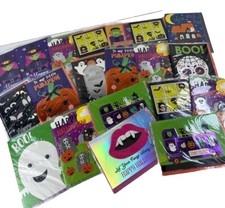 Lot Of 20 Voila Brand Happy Halloween Greeting Cards Festive Ephemera Sealed 3