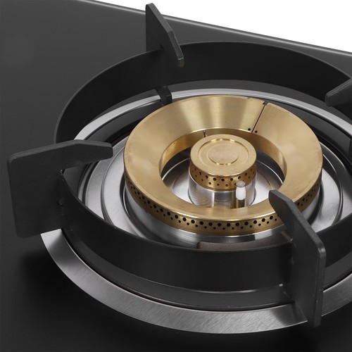 2 Burner Tempered Glass Built-In Cooktop Stove LPG Gas Hob Caravan RV Cooker AU - Picture 10 of 12