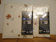 Two Vintage Pioneer Photo Albums/Scrapbooks Natural Dried Flowers Style MB-811M