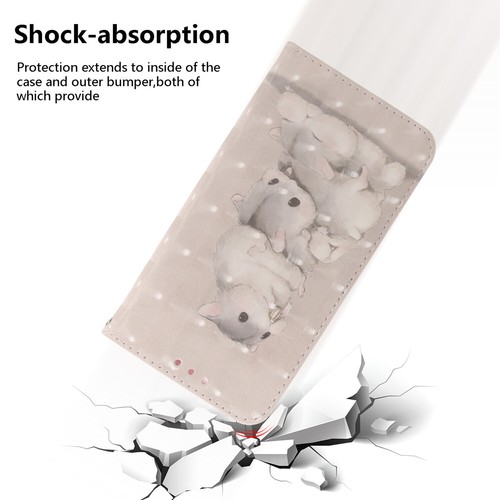 For Google Pixel 6/6 Pro/6A Pattern Flip PU Leather Wallet Card Phone Case Cover - Picture 293 of 352