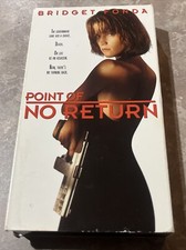 Point of No Return 1993 VHS - Bridget Fonda, Anne Bancroft **TESTED**