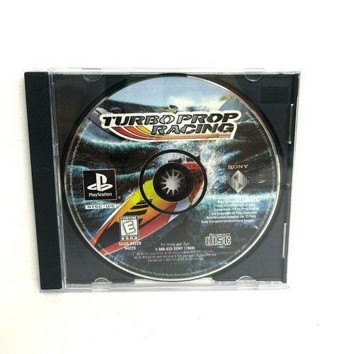 TURBO PROP RACING Playstation PS1 Good Disc Only