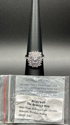 Bomb Party April 2026 Size 8 RG67640 'The Beatrice Ring' Diamond