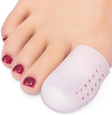 Gel Big Toe Protectors, 14 Packs of Breathable Big Toe Caps, Silicone Toe Covers