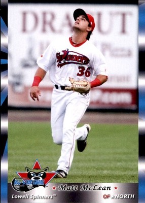 2016 NY-Penn League All-Star Game North 17 Matt McLean Plano Texas Baseball Card