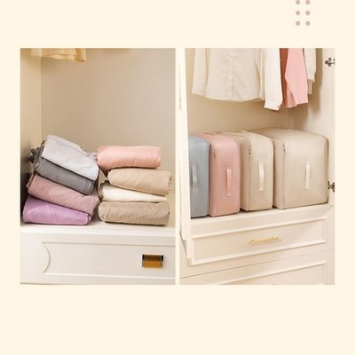 Space-Saving Compression Bags By Corner For Duvets & Clothes!