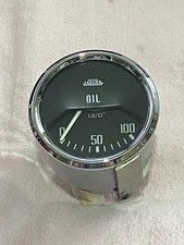 Reconditioned Triumph Tr4 4a Oil Pressure Gauge Pl230222