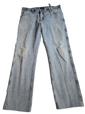 Wrangler 47MWZ Denim Blue Jeans Men's Size 36 x 36 Straight Country Cowboy Rodeo