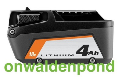 GENUINE AUTHENTIC RIDGID 18V LITHIUM 4.0AH 4.0 OEM R87004 BATTERY NEW