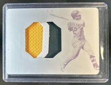 2019 National Treasures Ramon Laureano Rookie Patch Printing Plate Cyan #1/1