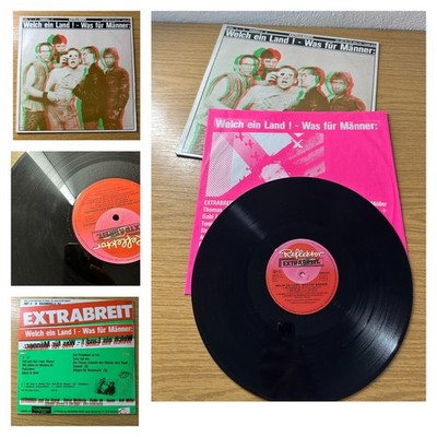 Extrabreit - Welch ein Land! Was für Männer: LP 1981 3D Cover +Lyric Sheet VG++