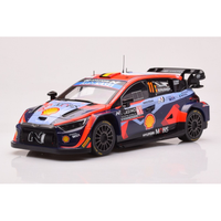 Huyndai I20 N N.11 WRC1 Rally Monte Carlo 2023 Neuville/Wydaeghe 1:18 Ixo Model
